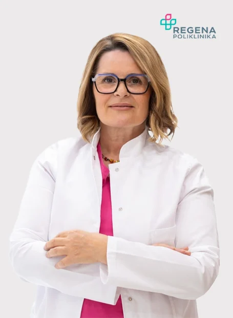 Prim. dr sci. med. Lidija Jovanović, medicina bola Novi Sad, anesteziolog, Poliklinika Regena